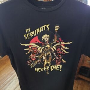 Black Blizzard x J!NX Graphic Tee — Skull Logo Detail